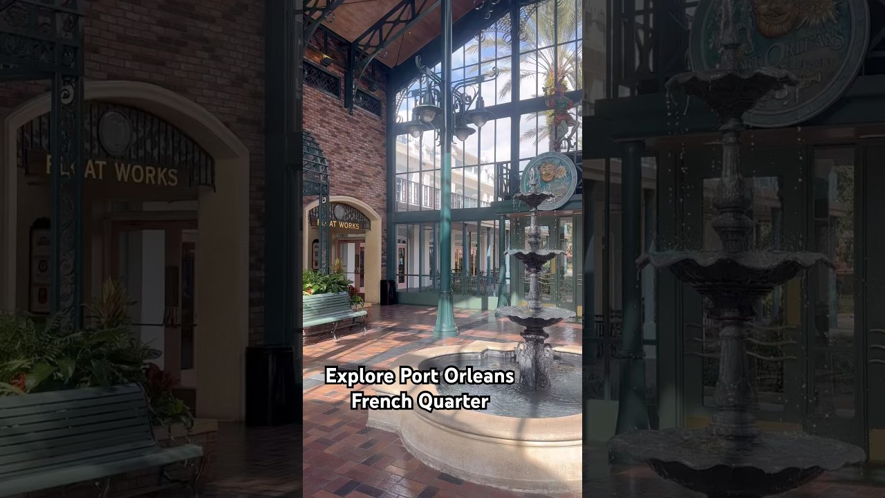 Port Orleans French Quarter - resort tour #disneyworld #disneyresort