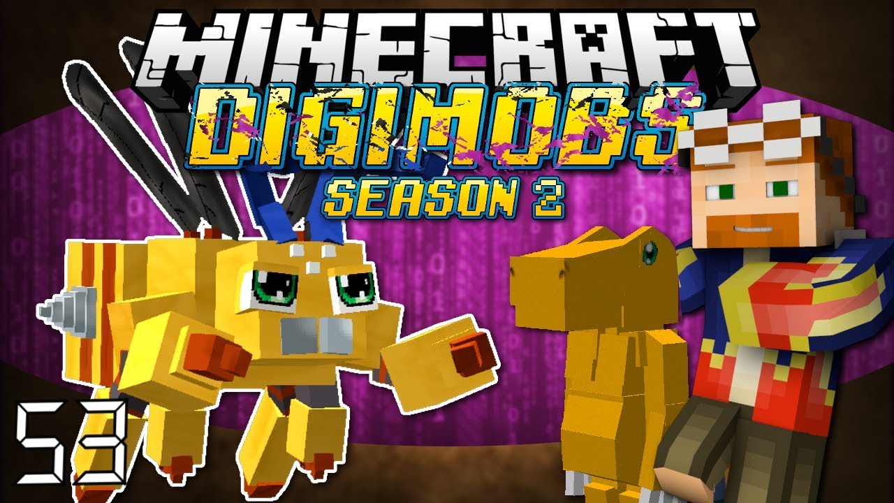 Minecraft: DIGIMOBS (SEASON 2) EP. 53 - FanBeemon's Hive!