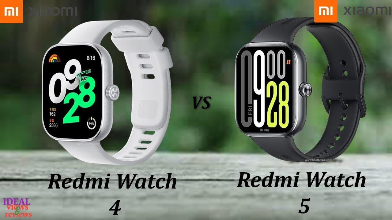 Xiaomi Redmi watch 4 vs Xiaomi Redmi watch 5