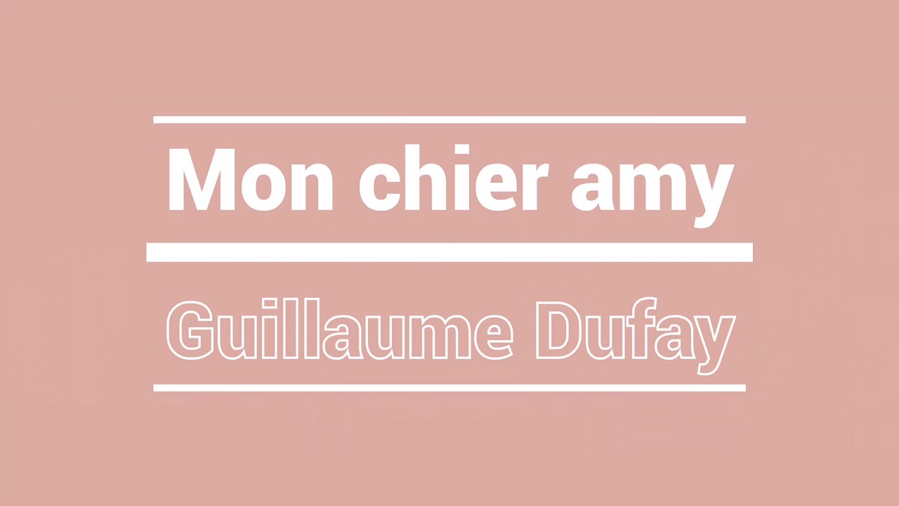 [Mon chier amy] 기욤 뒤페 | 25현 가야금으로 듣는 기욤 뒤페의 모테트