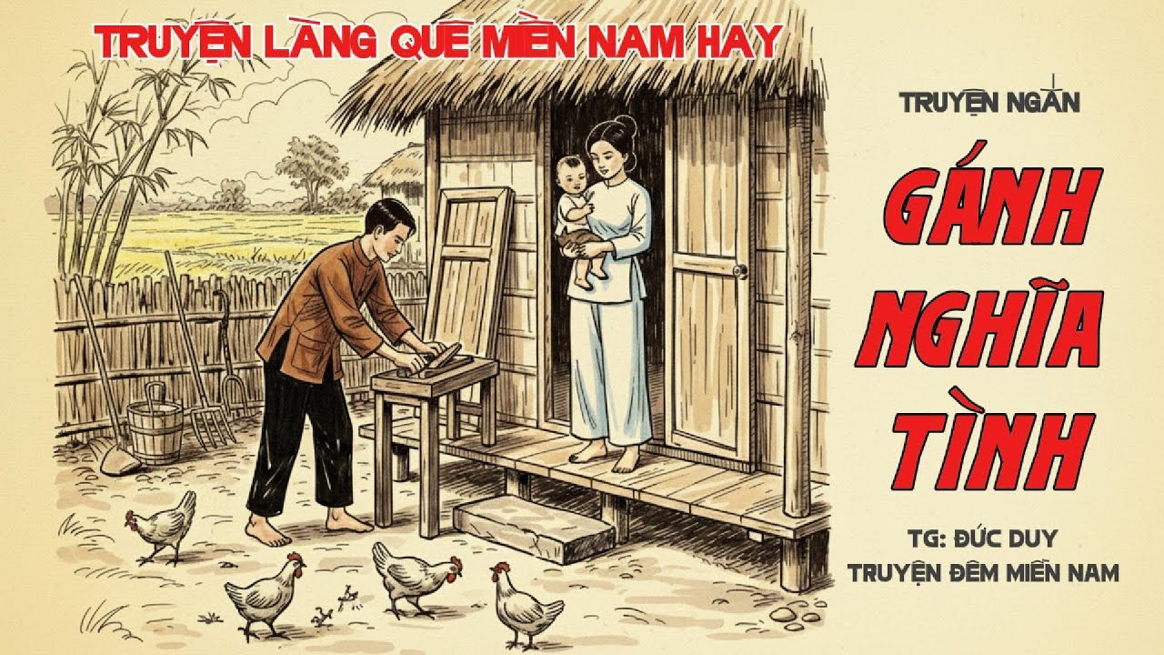 Truyện Làng Quê Miền Nam Xưa Hay | GÁNH NGHĨA TÌNH (Đức Duy) | Câu chuyện cảm động về tình người.