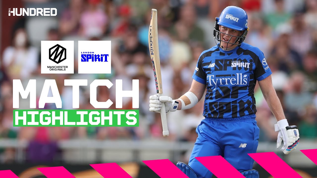 Grace Harris in FINE form 🙌 | Manchester Originals vs London Spirit Highlights