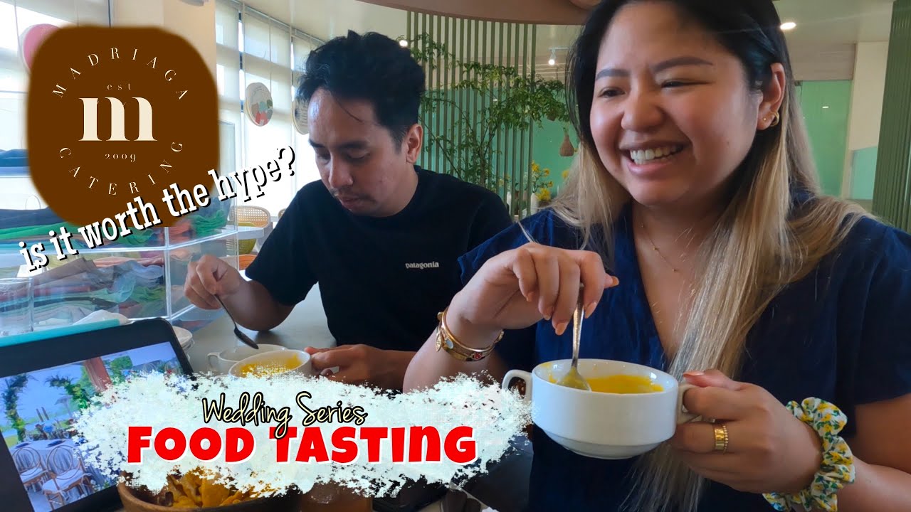 food tasting | Madriaga's Catering | Wedding serye