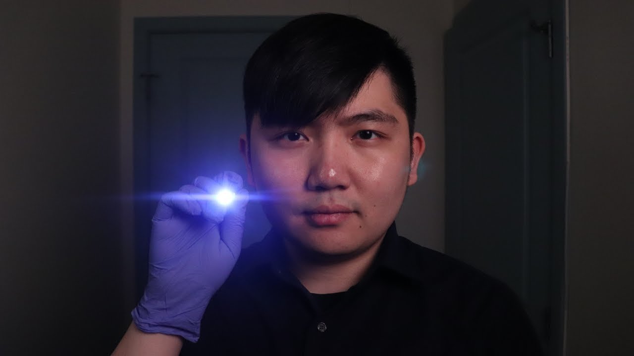 ASMR Traditional Cranial Nerve Exam Role Play