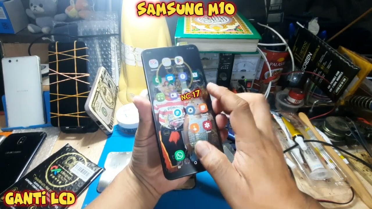 SAMSUNG M10 ( GANTI LCD )