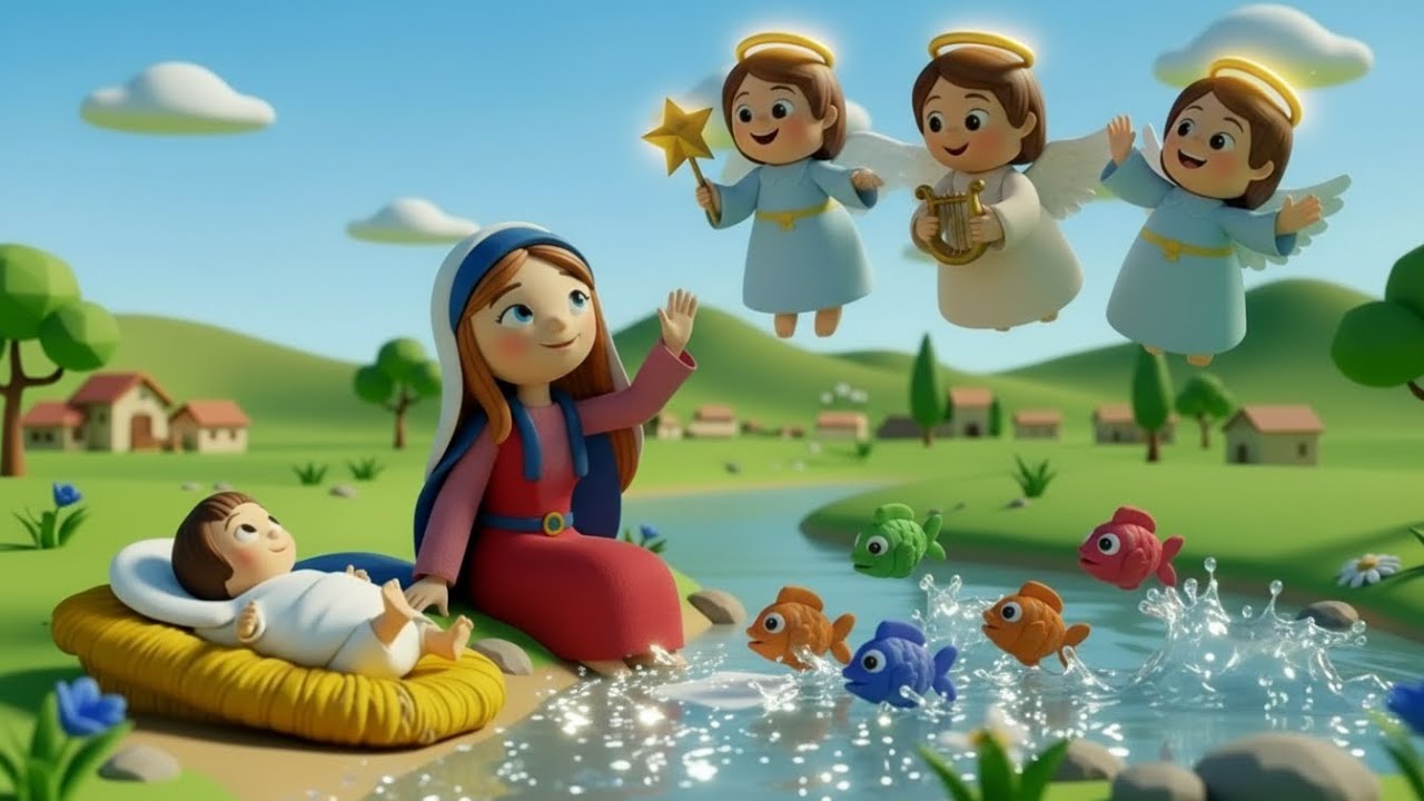Peces en el Río 🐟  Villancico Navideño | Canción Infantil #Villancicos #Navidad #Peces #canciones