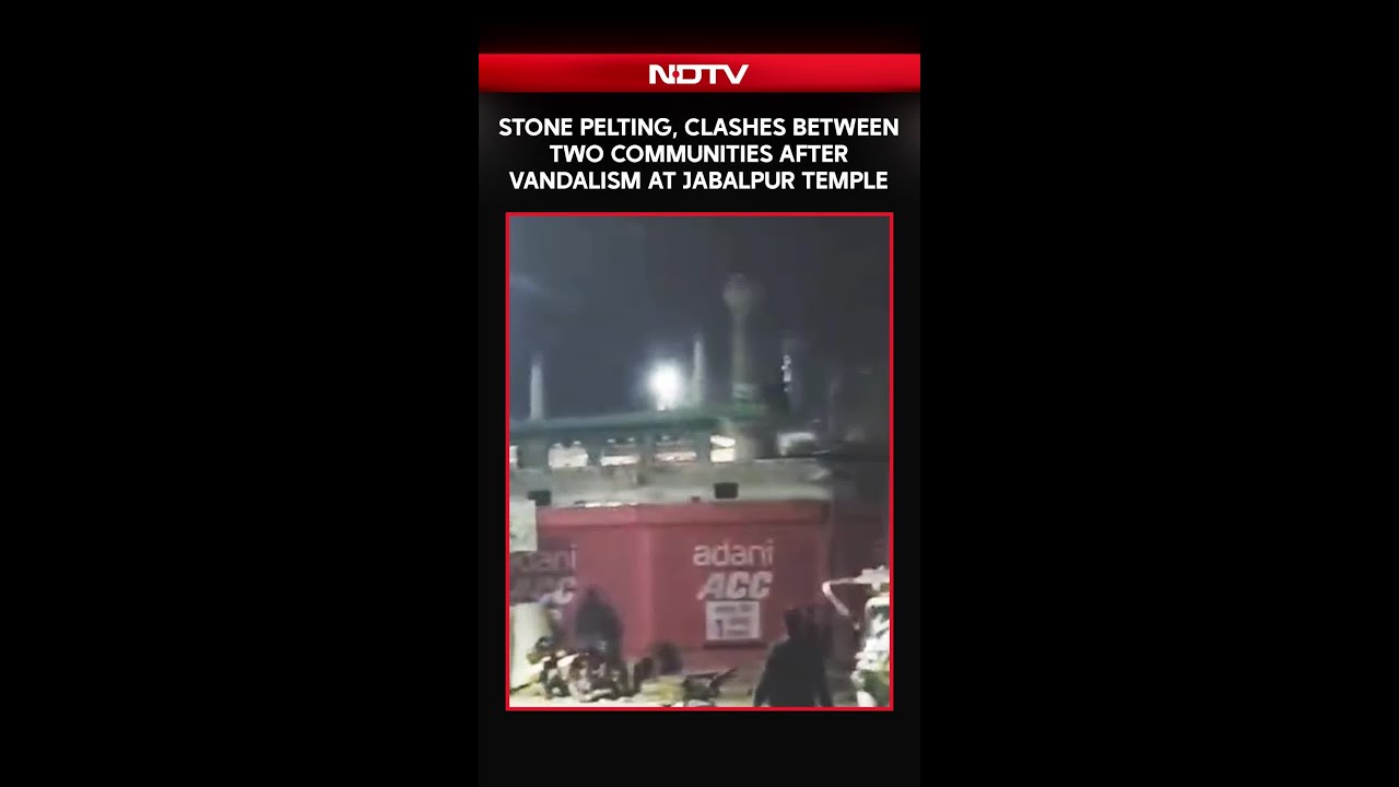 Stone Pelting, Clashes Between Two Communities After Vandalism at Jabalpur Temple