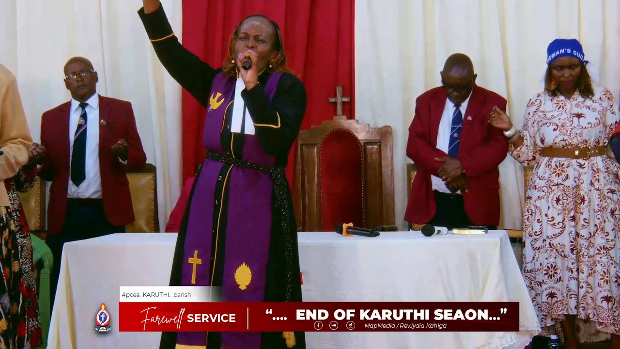 FAREWELL SERVICE OF REV.LYDIA KAHIGA || PCEA KARUTHI PARISH