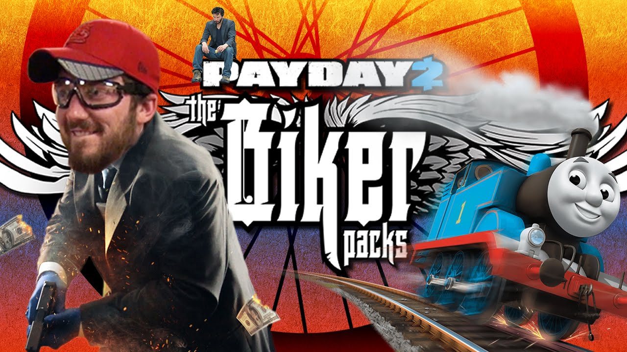 Train Heist Finale | Payday 2: The Biker Packs Gameplay