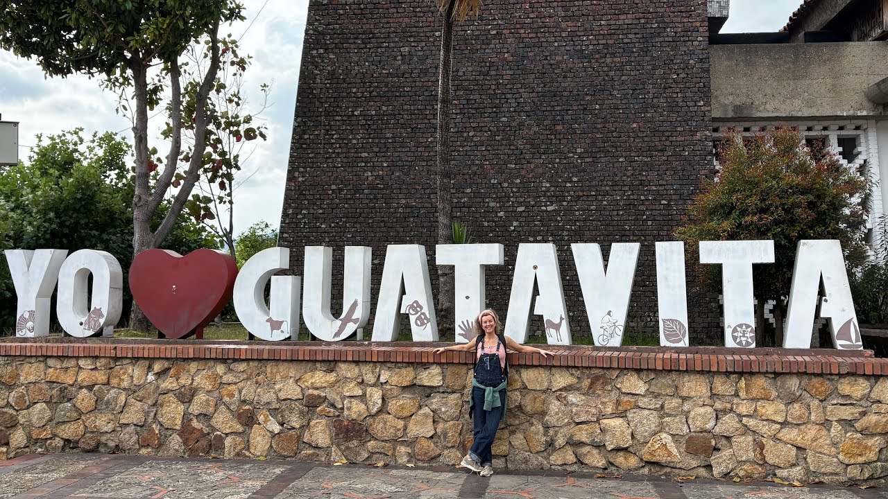 I bergen i Colombia och gör svetthydda cermoni