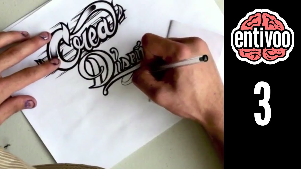 Bocetado de Graffiti en papel