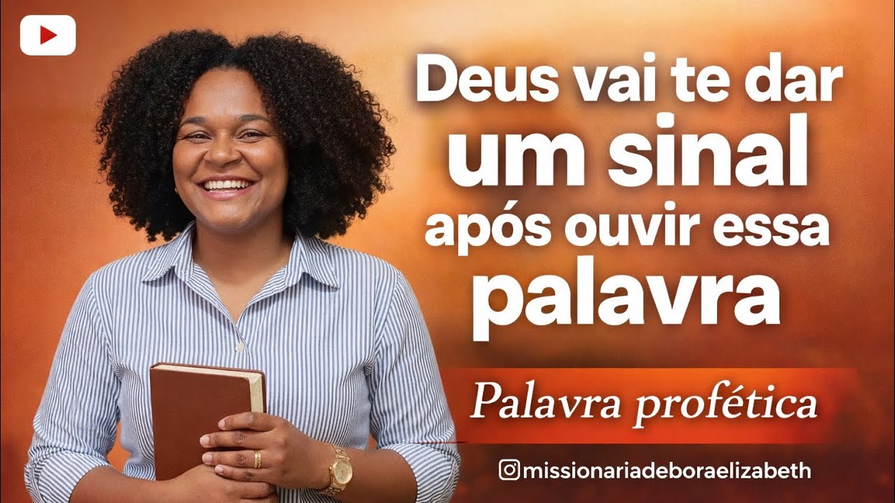 VOCE ESTA PRONTO PRA O SINAL QUE DEUS VAI ENVIAR ?PALAVRA PROFÉTICA 