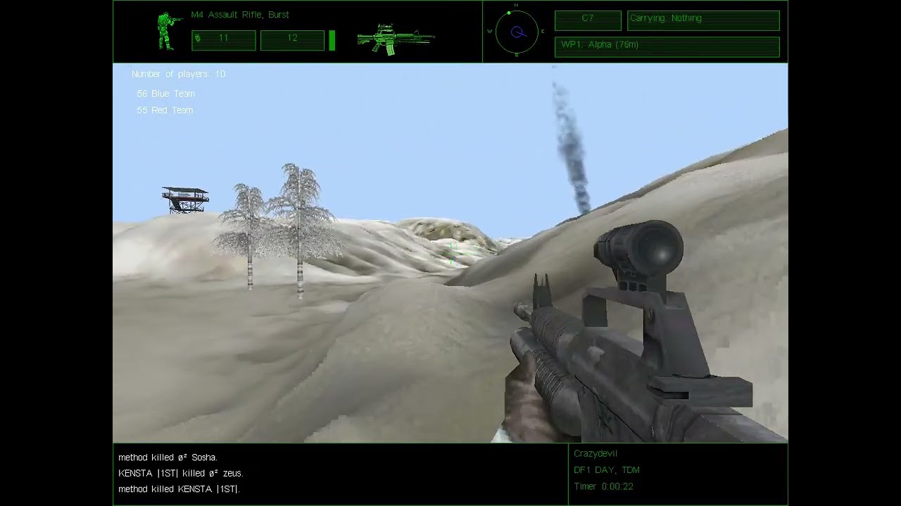 Delta Force 1 Snow Valley TDM full game