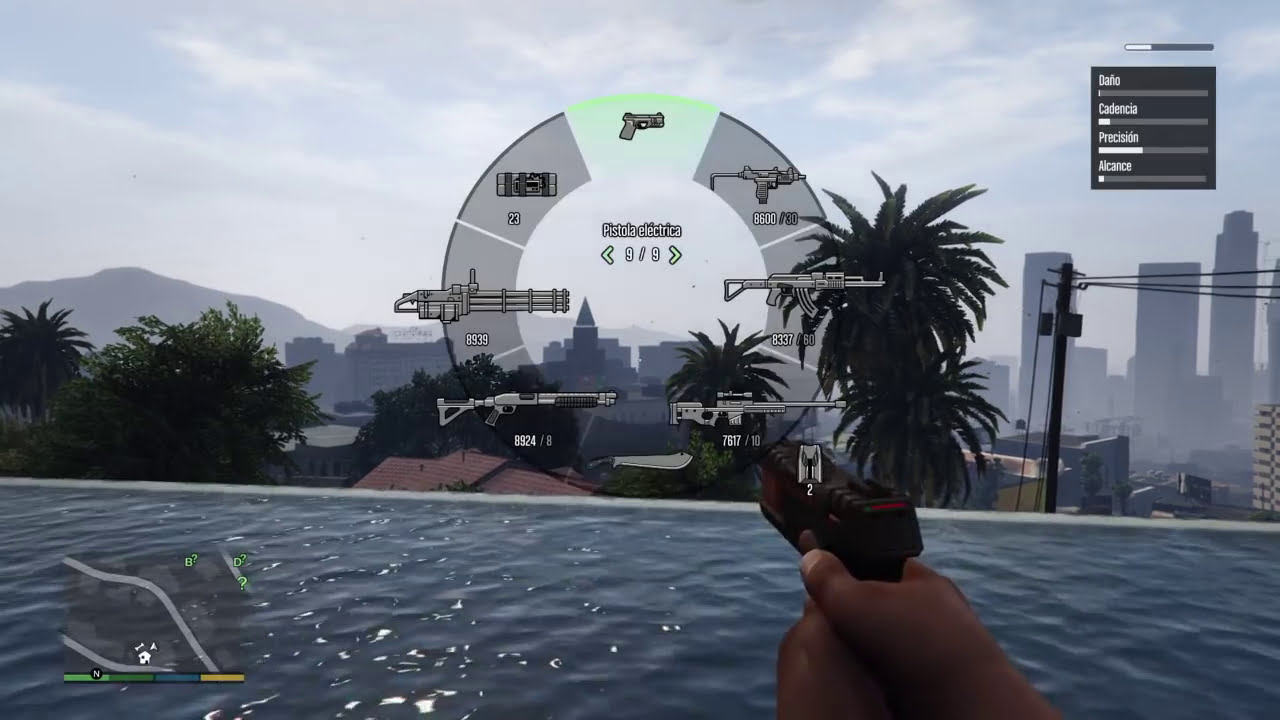 All weapons on first person  GTA V