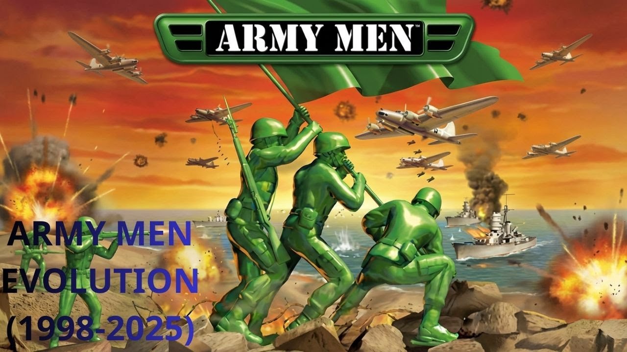 Эволюция армейских мужских игр (1998-2025)