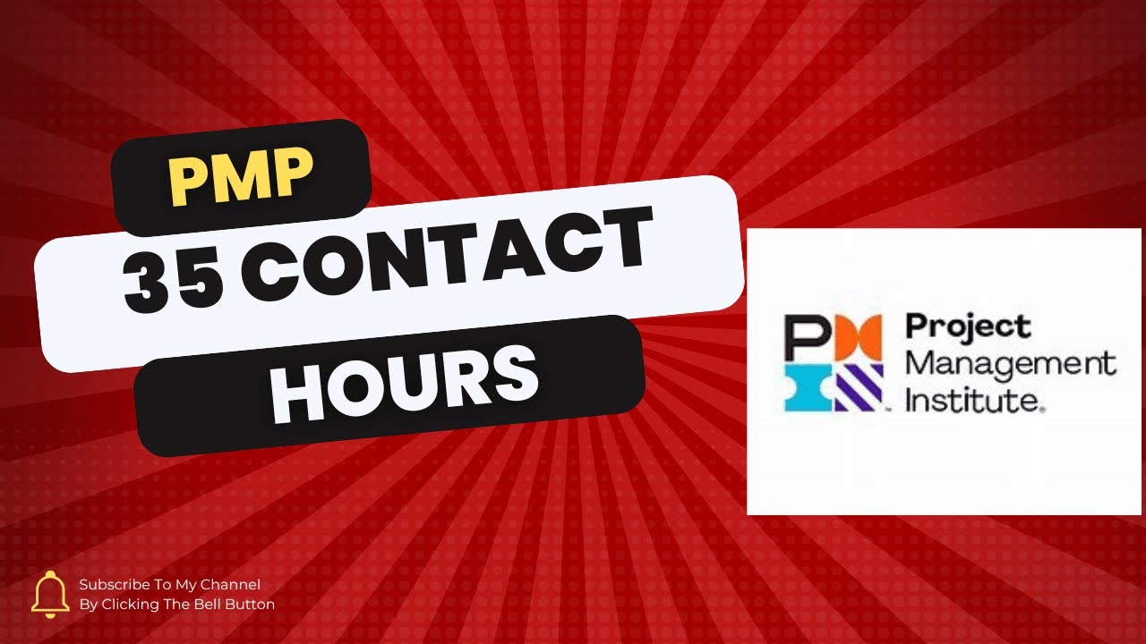 How to get #pmi  35 Contact Hours for #pmp  Exam