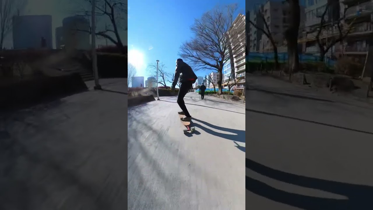 Long Distance Pumping, Pushing, Skating and Cruising at Asakusa, Tokyo | LDP Longboard Japan