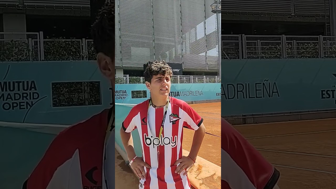 Bautista Durrels Rojo, el argentino presente en el Mutua Madrid Open