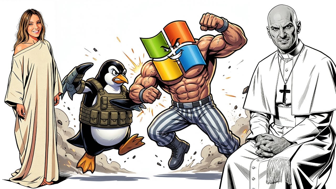 Sasel Windows mejor que Linux