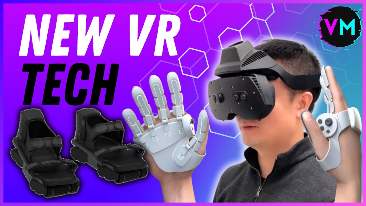 Next-Gen VR: Meta&rsquo;s Ultra-Wide FOV Headsets, Sharp&rsquo;s Touch Controllers, and VR Treadmill Shoes!