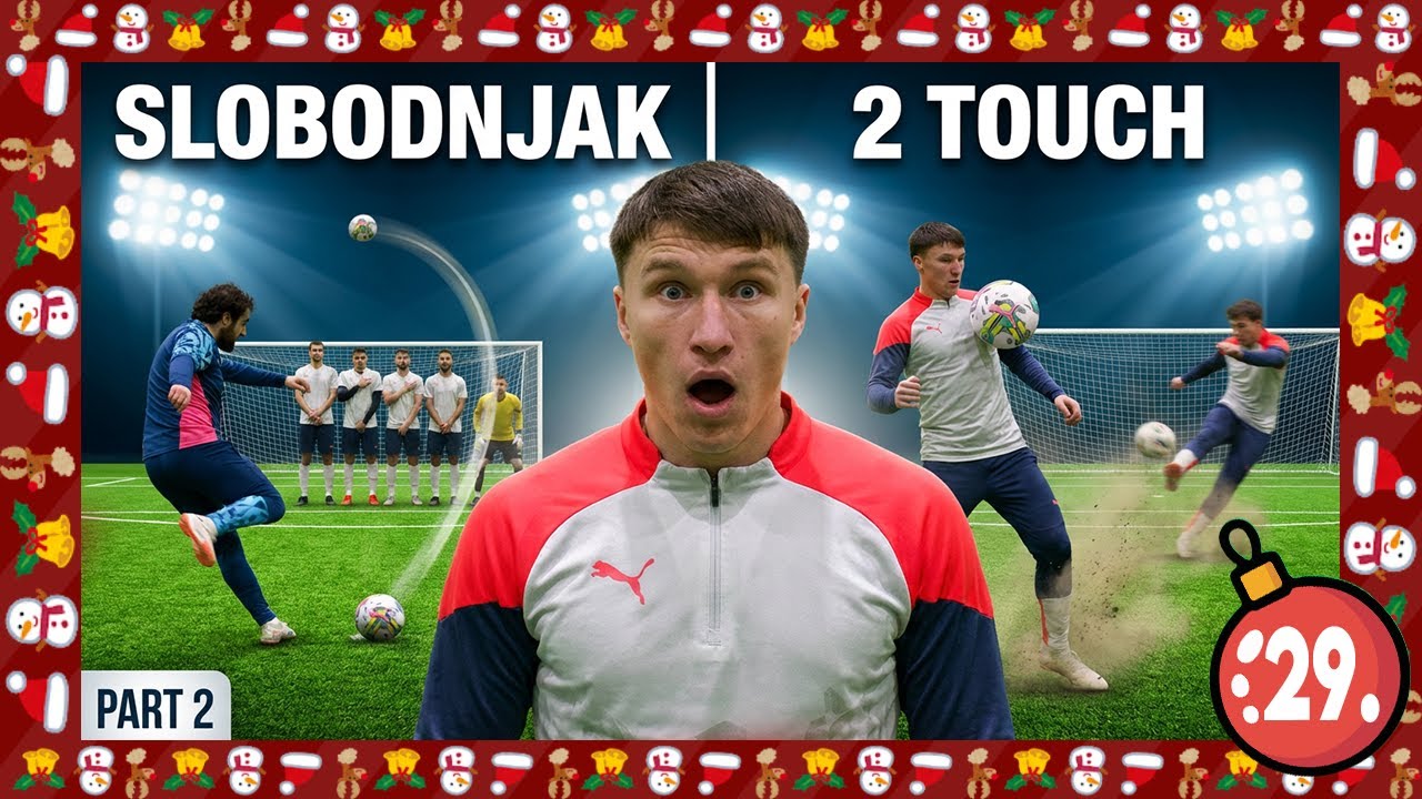 2 TOUCH & FREEKICK CHALLENGE | *part 2* - vlogmas #29
