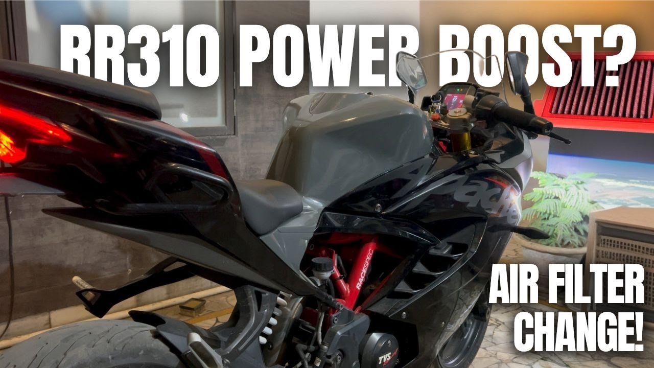 RR310 Power Boost? Air Filter Upgrade to BMC!