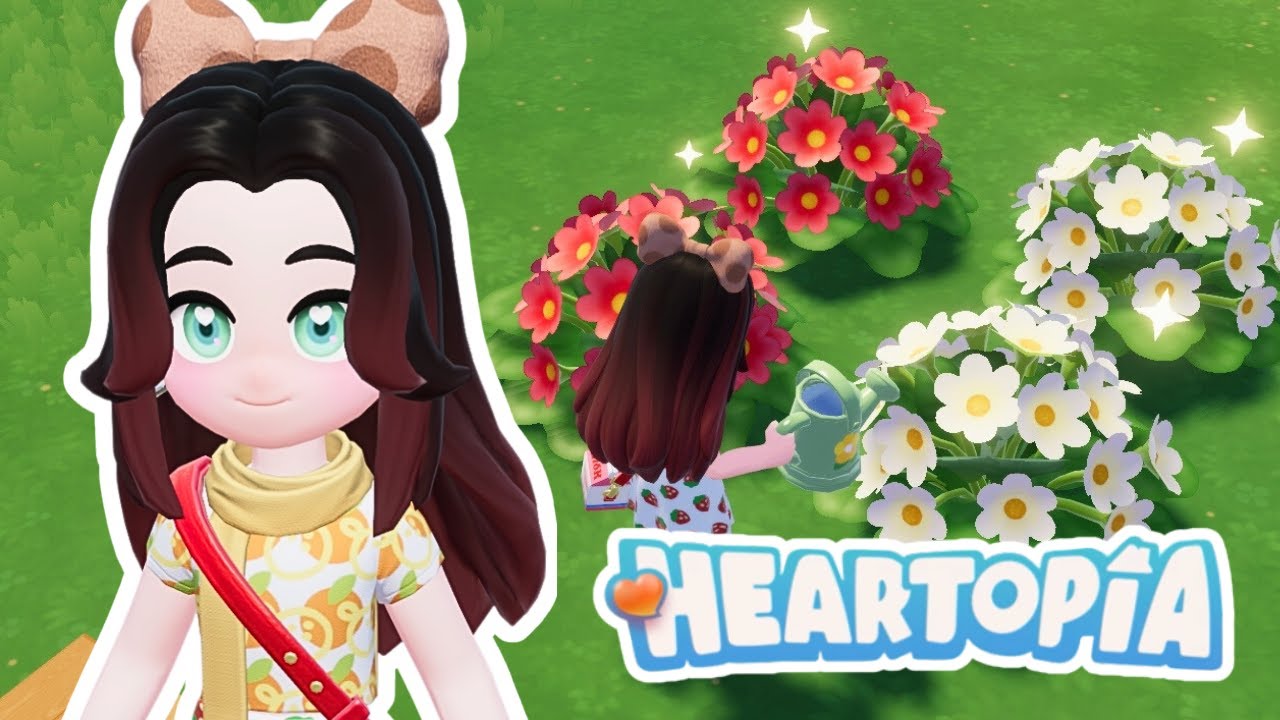 HEARTOPIA 🩷 - HIBRIDAÇÃO DE FLORES E MISSÃO DO SONHO