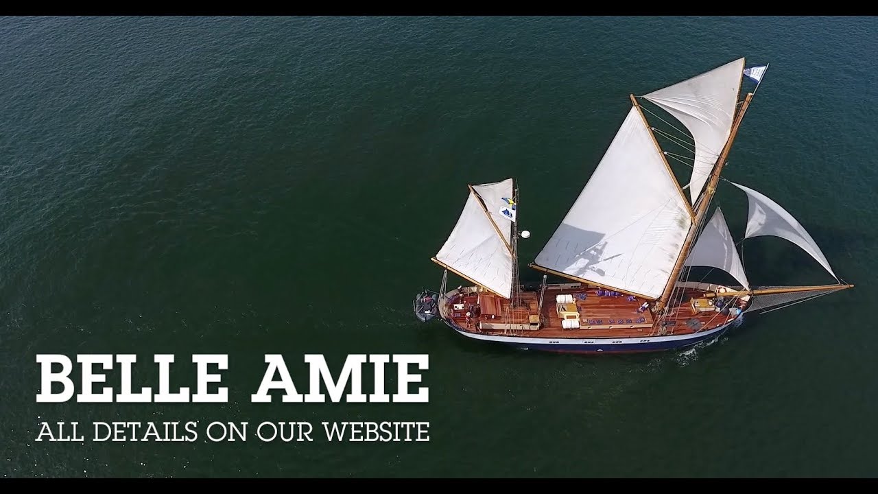 Shipsforsale Sweden Logger BELLE AMIE, Ketch rig, 48 passenger vessel. SOLD.