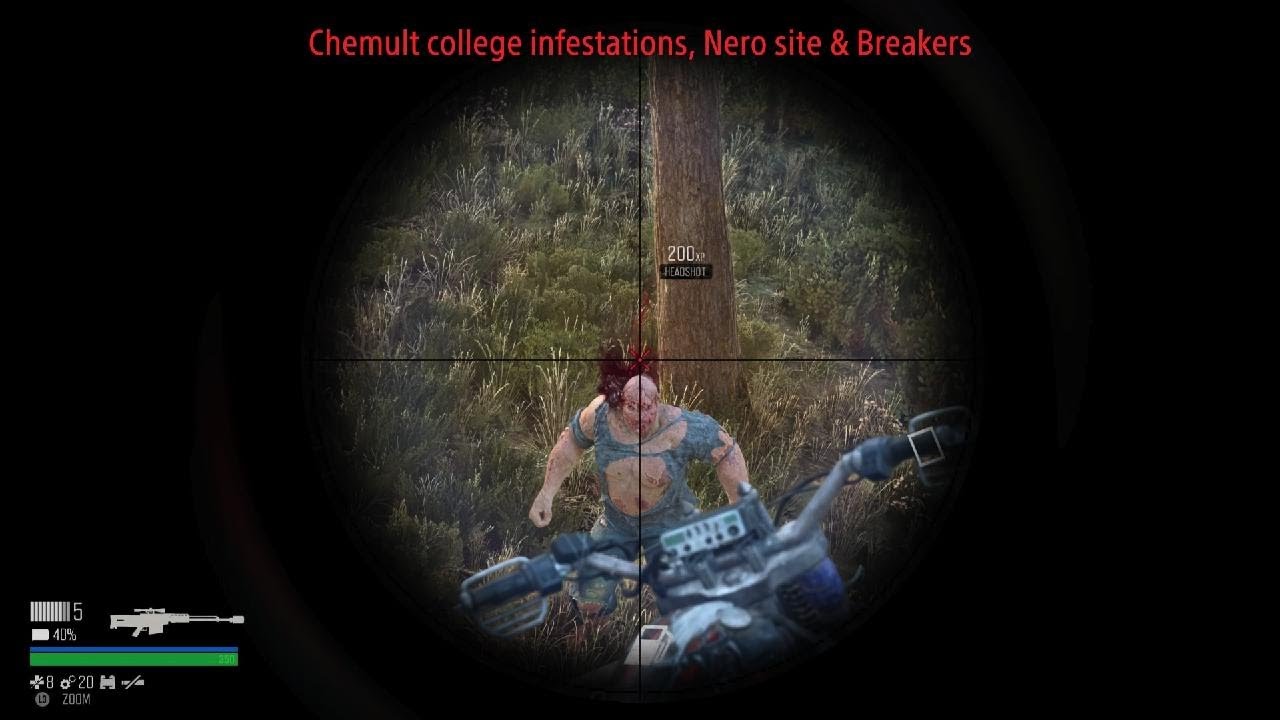 Days Gone Chemult college infestations, Nero site & Breakers