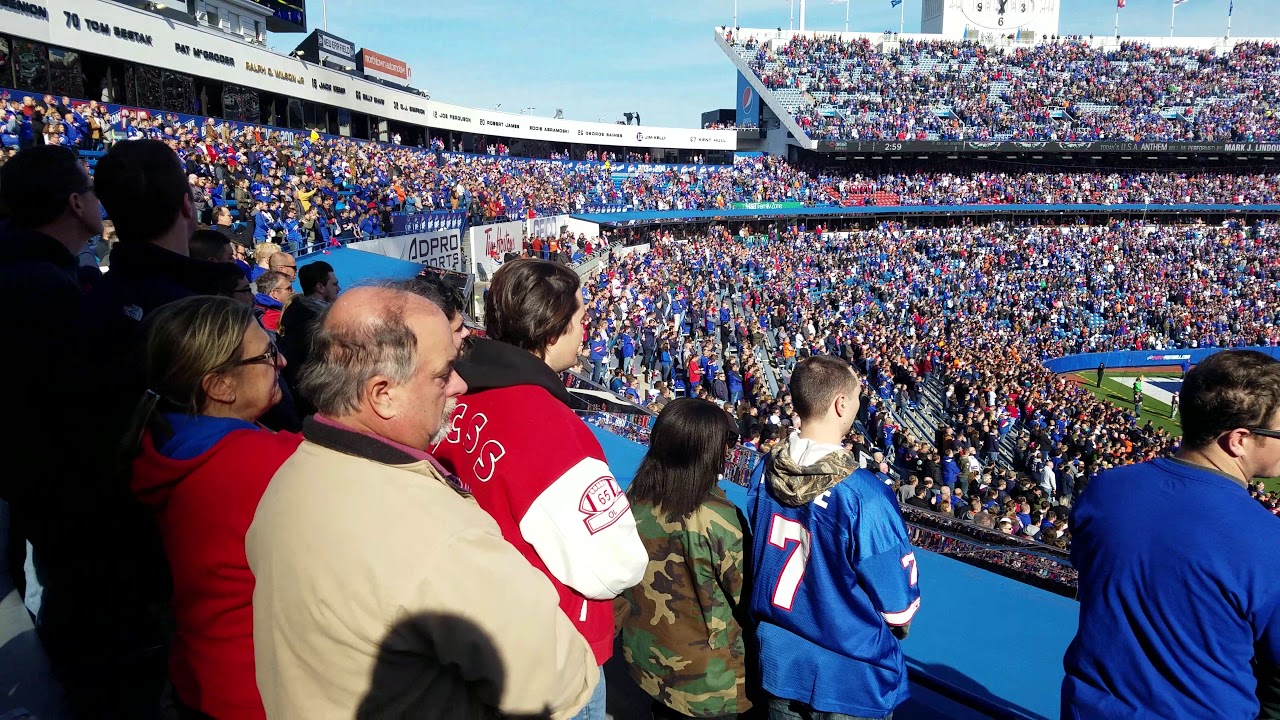AC-130 fly over at Buffalo Bills vs Chicago Bears