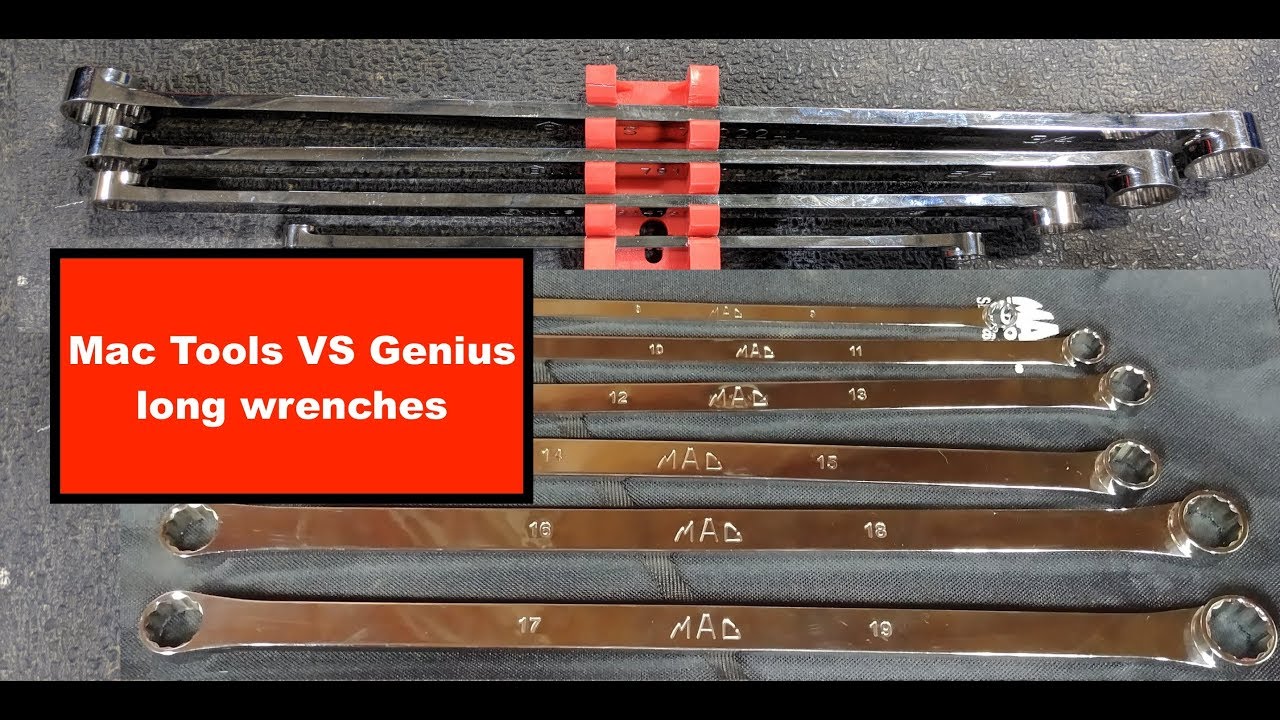 Mac Tools VS Genius long wrenches