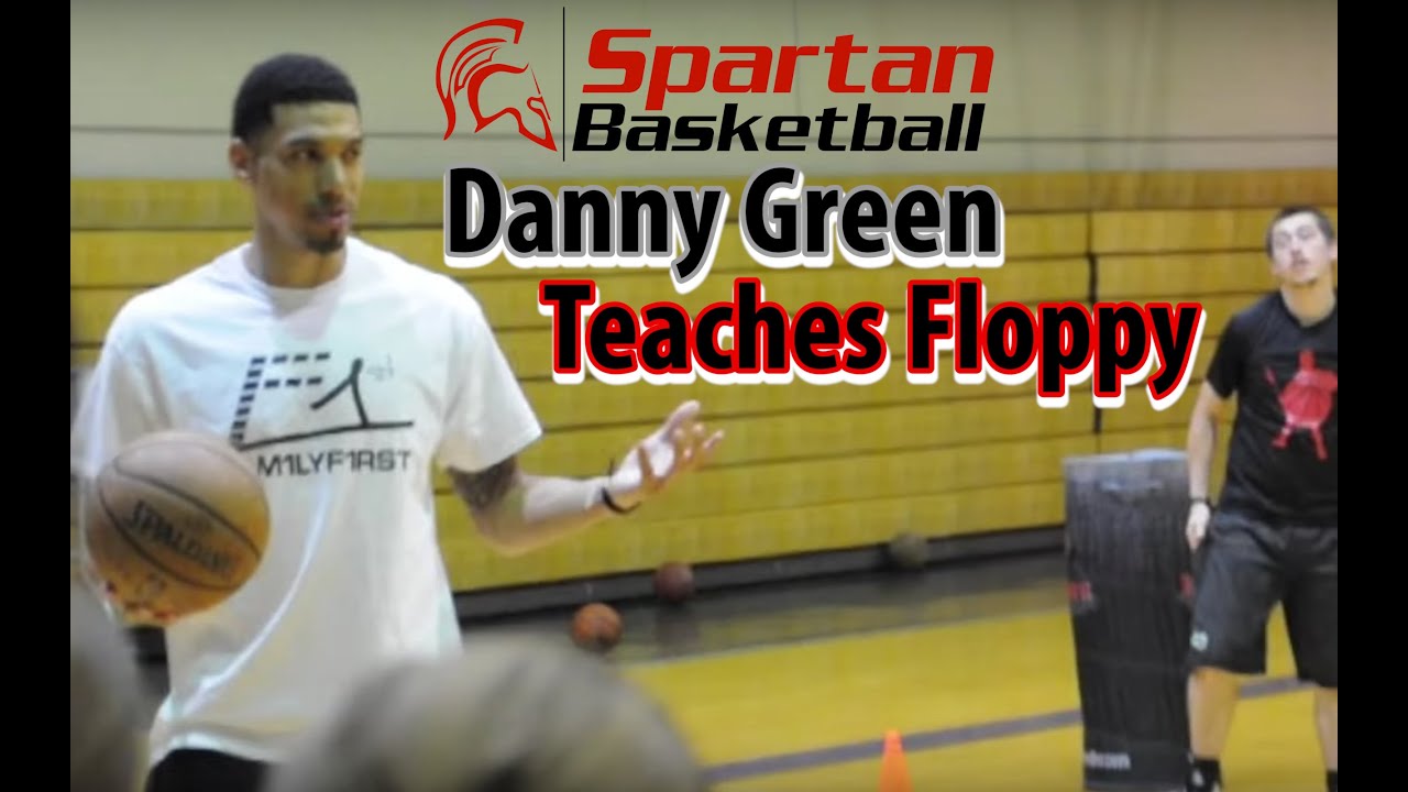 Danny Green Teaches Floppy Drill - San Antonio Basketball Training