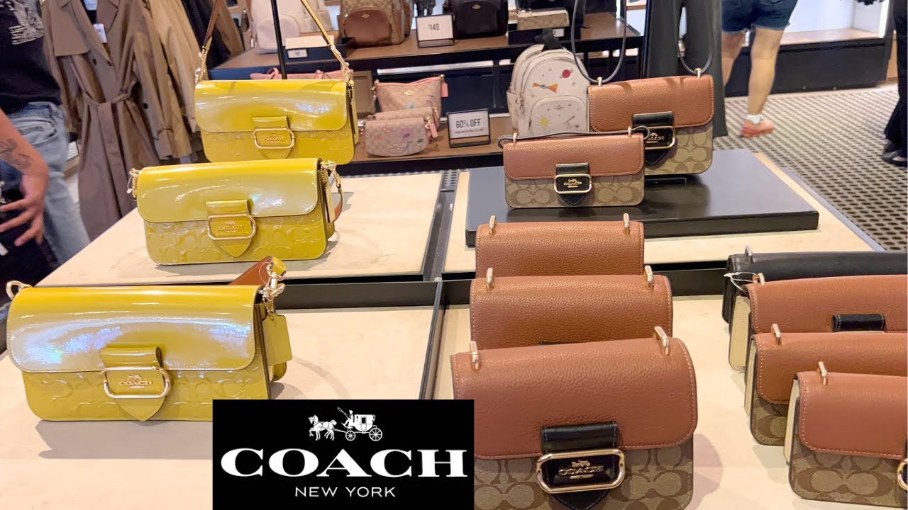 COACH OUTLET SALE~Leather Bag SALE up to 75% OFF | SHOP WITH ME