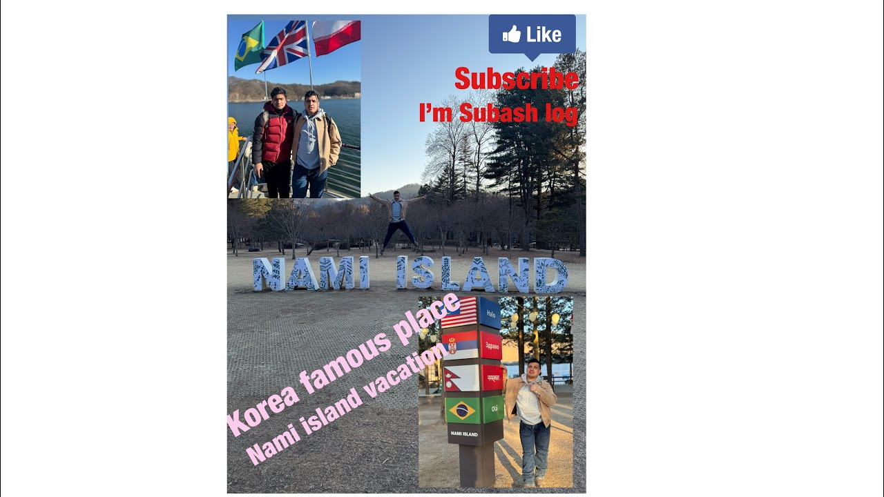 @Subashvlog824  #namiisland #vacation #southkorea
