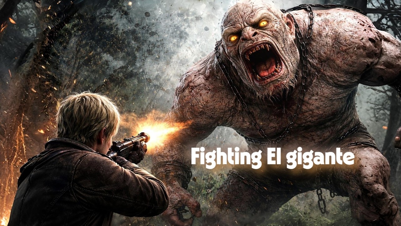 Fighting El gigante and saving Ashley Graham | RE 4 2005