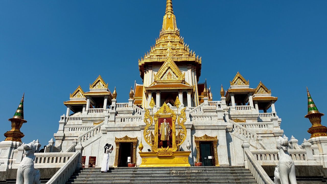 Wat Traimit, Bangkok (Temple of the Golden Buddha), Thailand (2025) (4K)