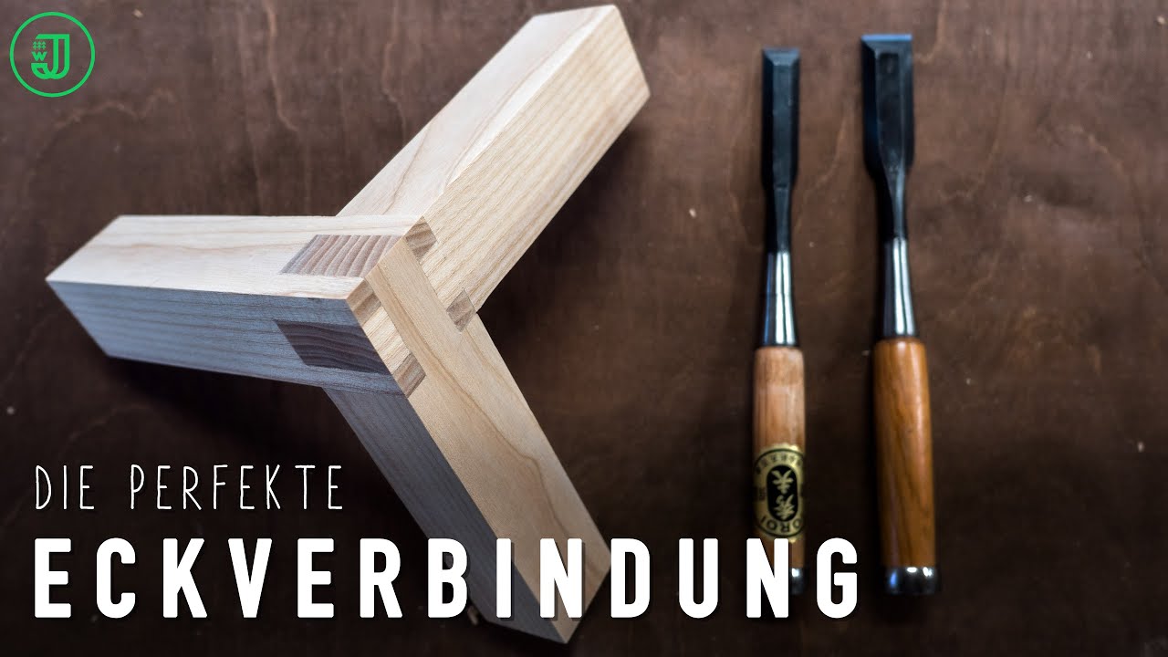 Diese geniale ECKVERBINDUNG solltest Du kennen! | Holzverbindungen einfach erklärt | Jonas Winkler