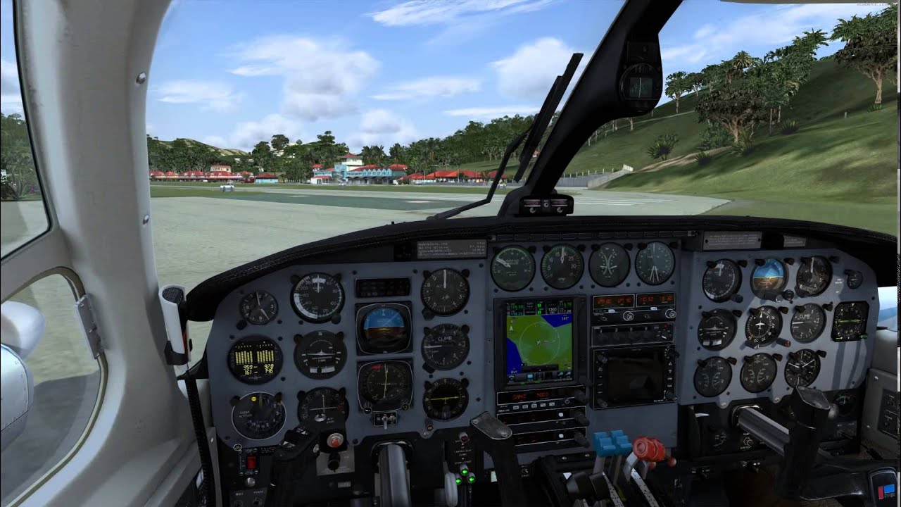 Carenado Piper Navajo Cold And Dark Startup/Flight tutorial