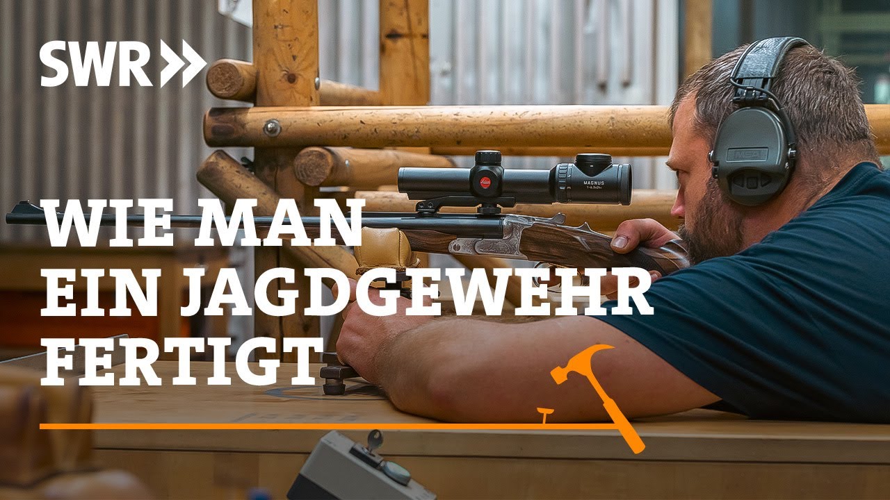 Wie man ein Jagdgewehr fertigt | SWR Handwerkskunst
