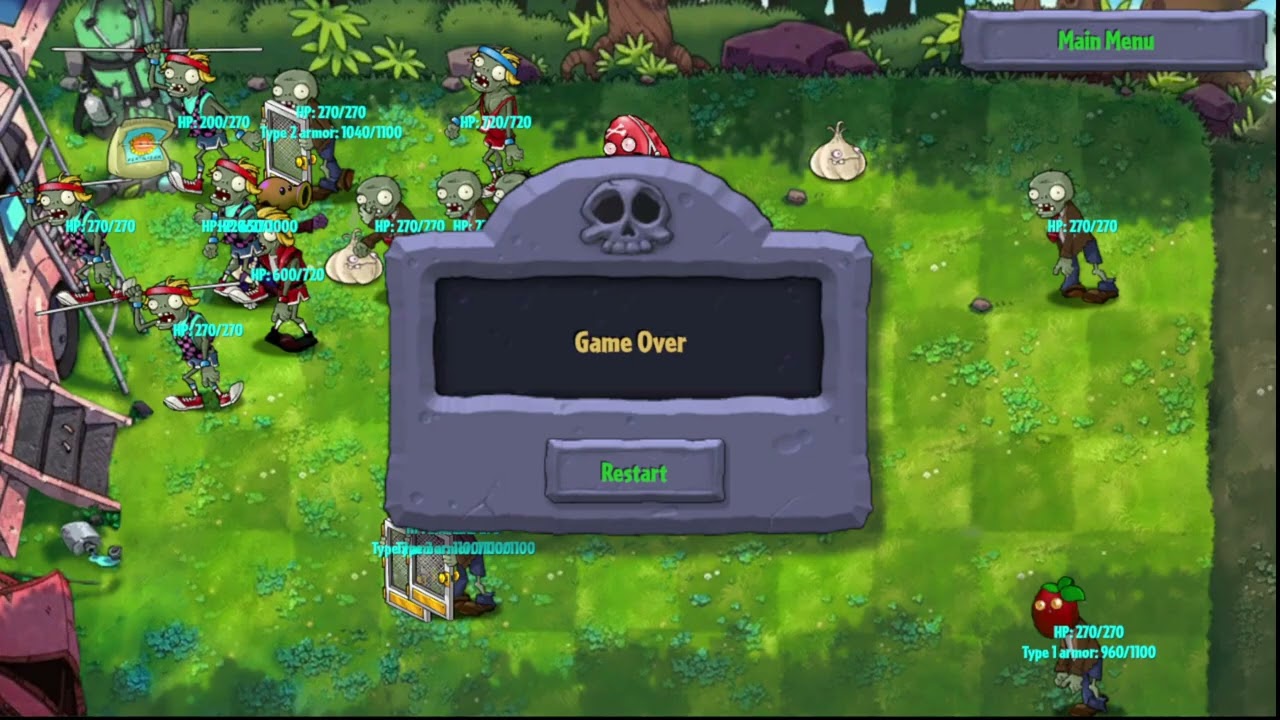 Plants Vs. Zombies Fusion (English) NEW V3.0! | Minigames | Zombies VS Zombies 2 Challenge
