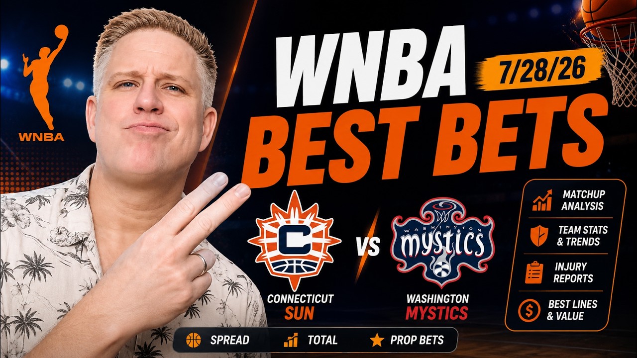 Sun против Mystics: лучшие ставки на исход и тотал сегодня | Лучшие прогнозы на WNBA на 28 июля 2...