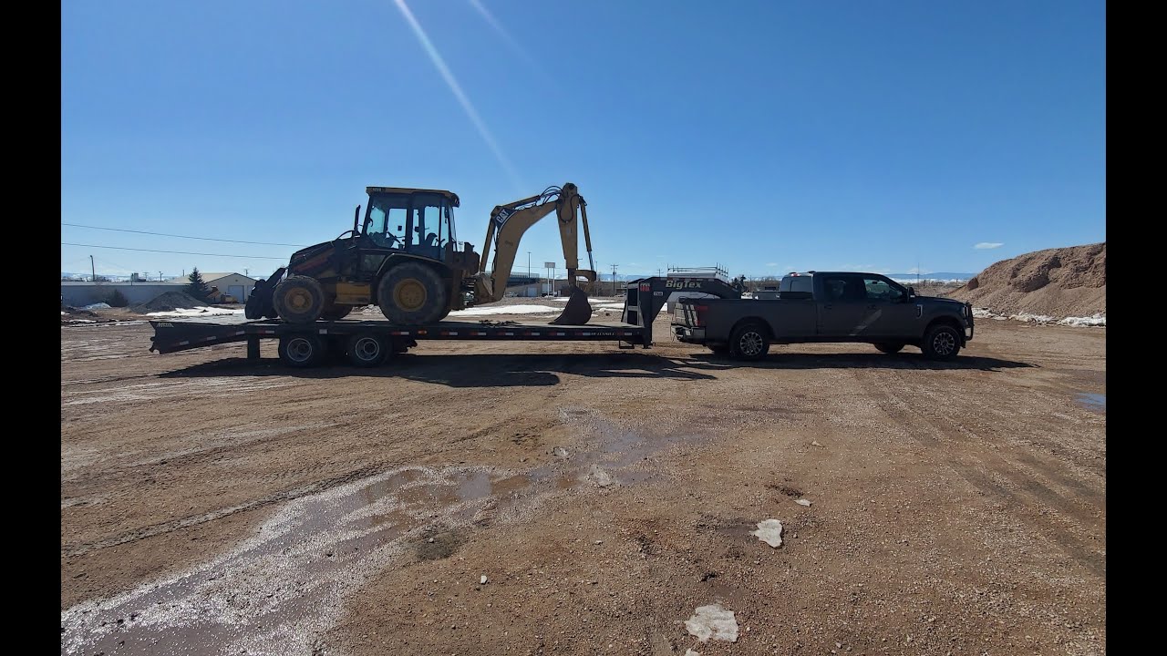 7.3 godzilla towing 24k lbs through the rockies.