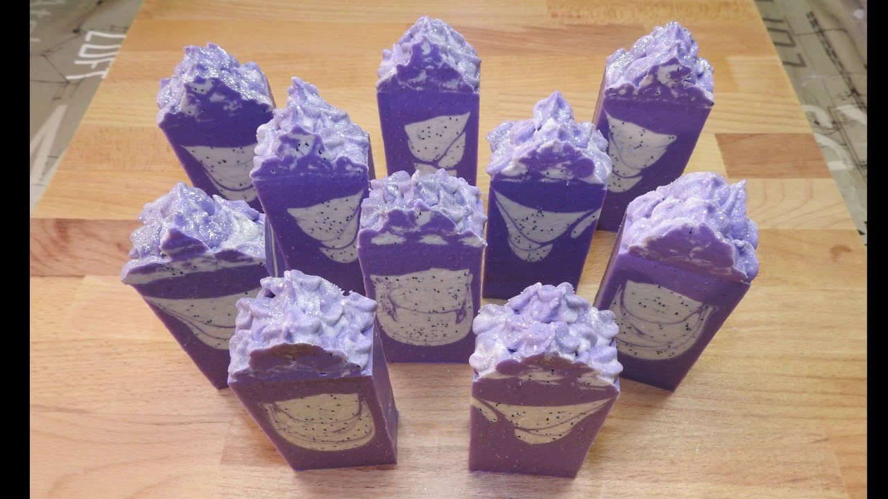 Savon "coco-cacao aux graines de pavot"