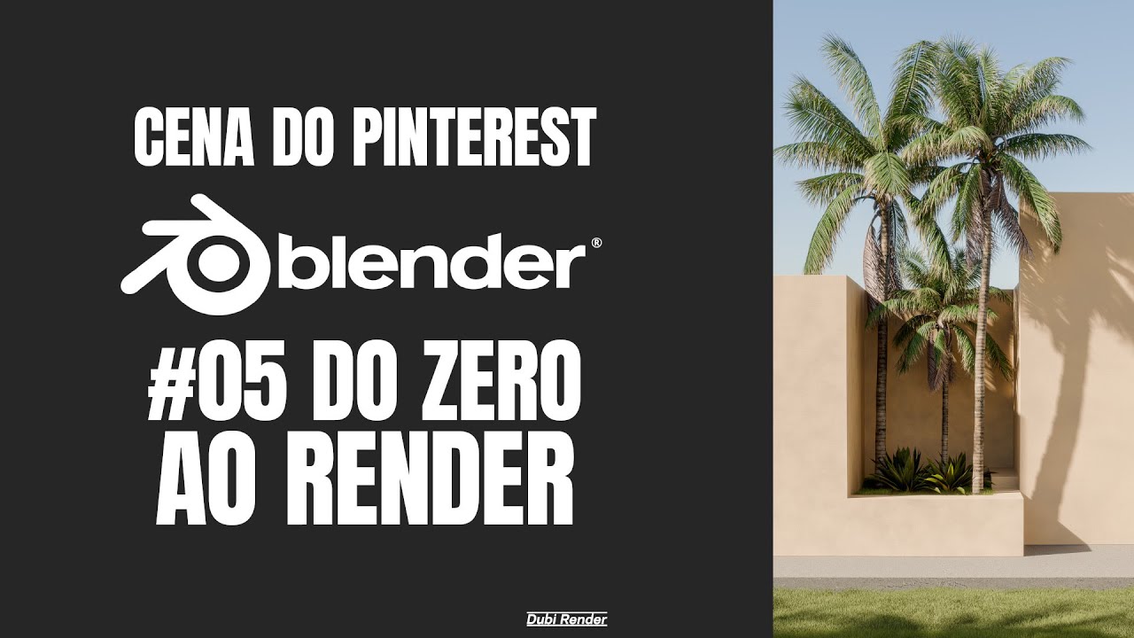 Renderizei essa cena do Pinterest no Blender 4.5.3 o resultado vai te surpreender!