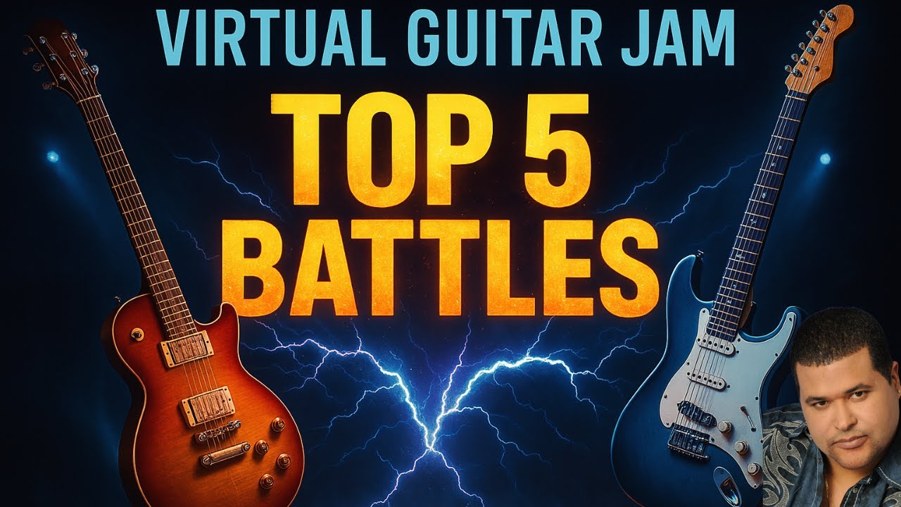 Ralph Conde Top 5 virtual guitar jam Part #1