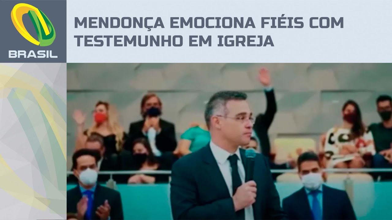 Vídeo de André Mendonça em igreja viraliza e emociona fiéis com seu testemunho
