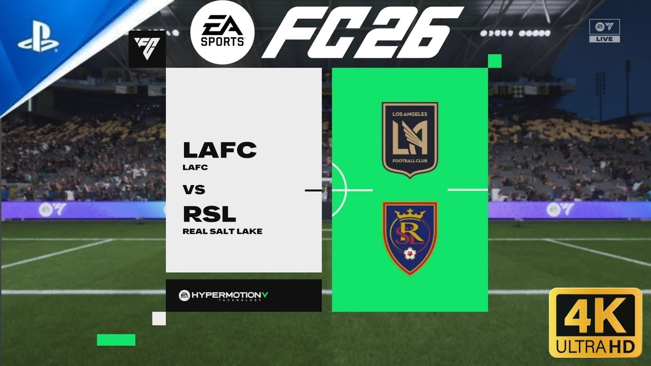 EA FC 26 - LAFC vs Real Salt Lake | MLS