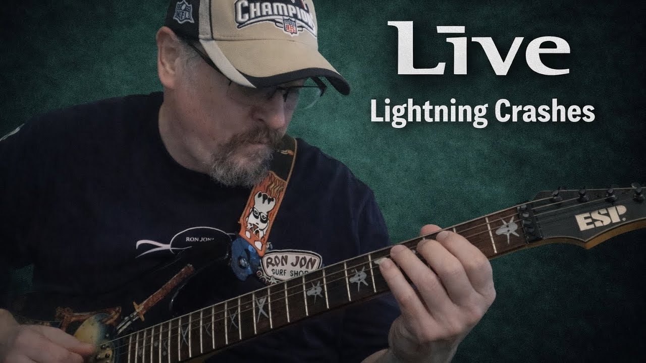 Lightning Crashes - Live (Guitar cover)