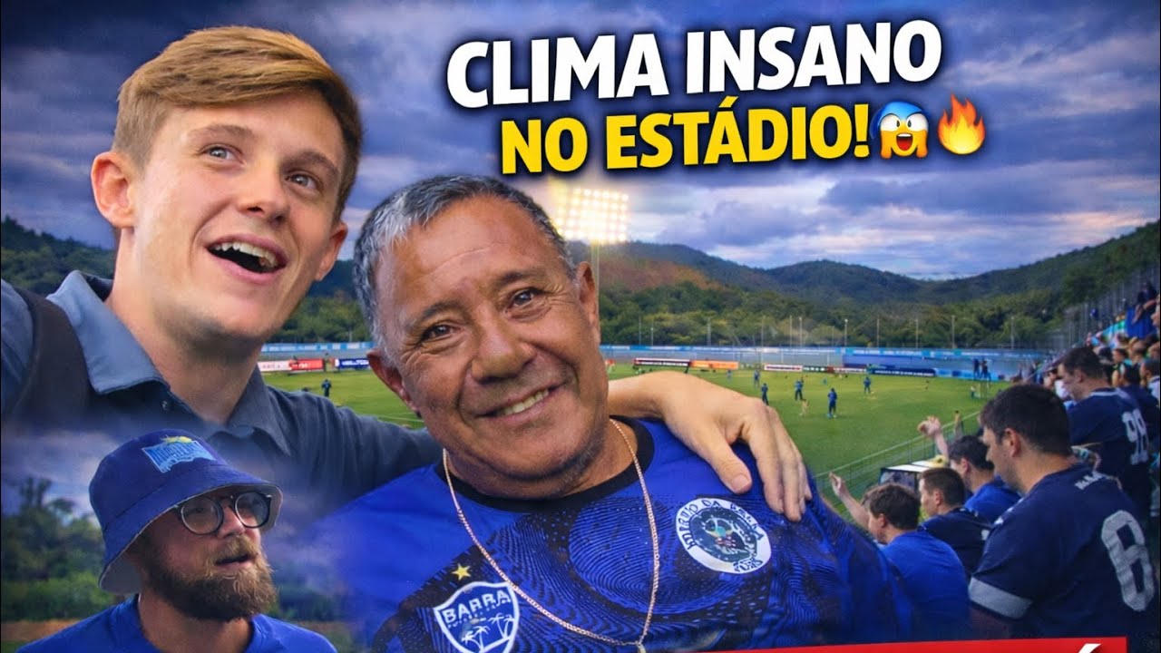 BARRA x CAMBORIÚ – VIVI O PRÉ JOGO COM A IMPÉRIO DA BARRA! 🔥 (Parte 1)