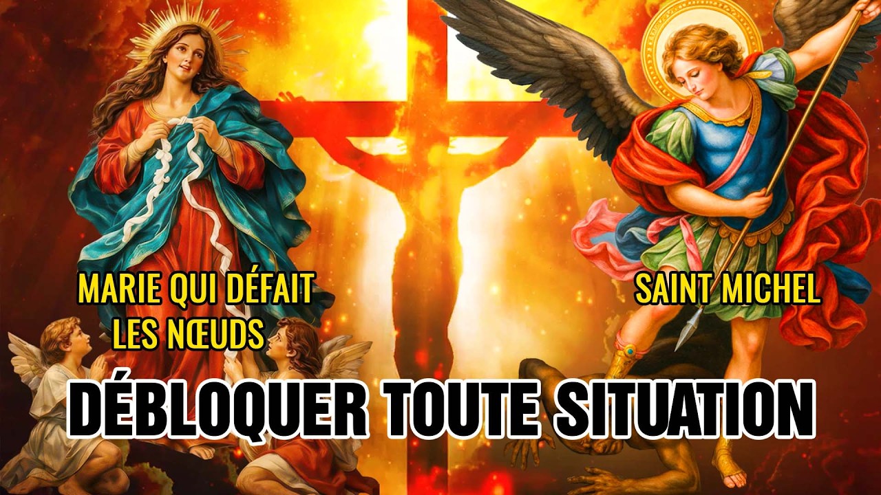 Marie qui défait les nœuds & Saint Michel 🔓 Prière urgente pour situations bloquées